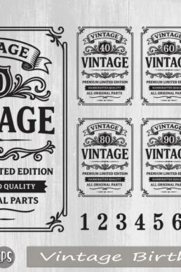 aged to perfection vintage birthday age graphics 134110830 1 1 580x387