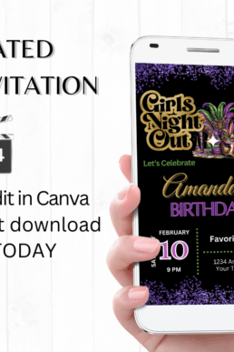 animated mardi gras birthday invitation graphics 89077453 1 1 580x387