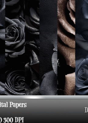 gothic roses digital papers graphics 118686786 1 1 580x432