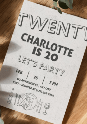 simple black and white birthday invite graphics 131091842 4 580x422