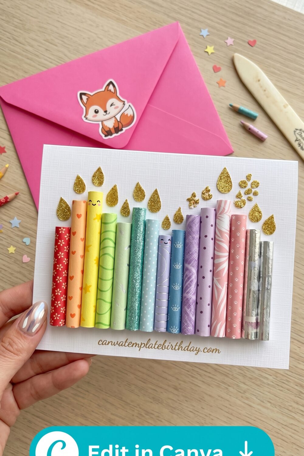 birthday card holder creative gift presentation ideas printable editable
