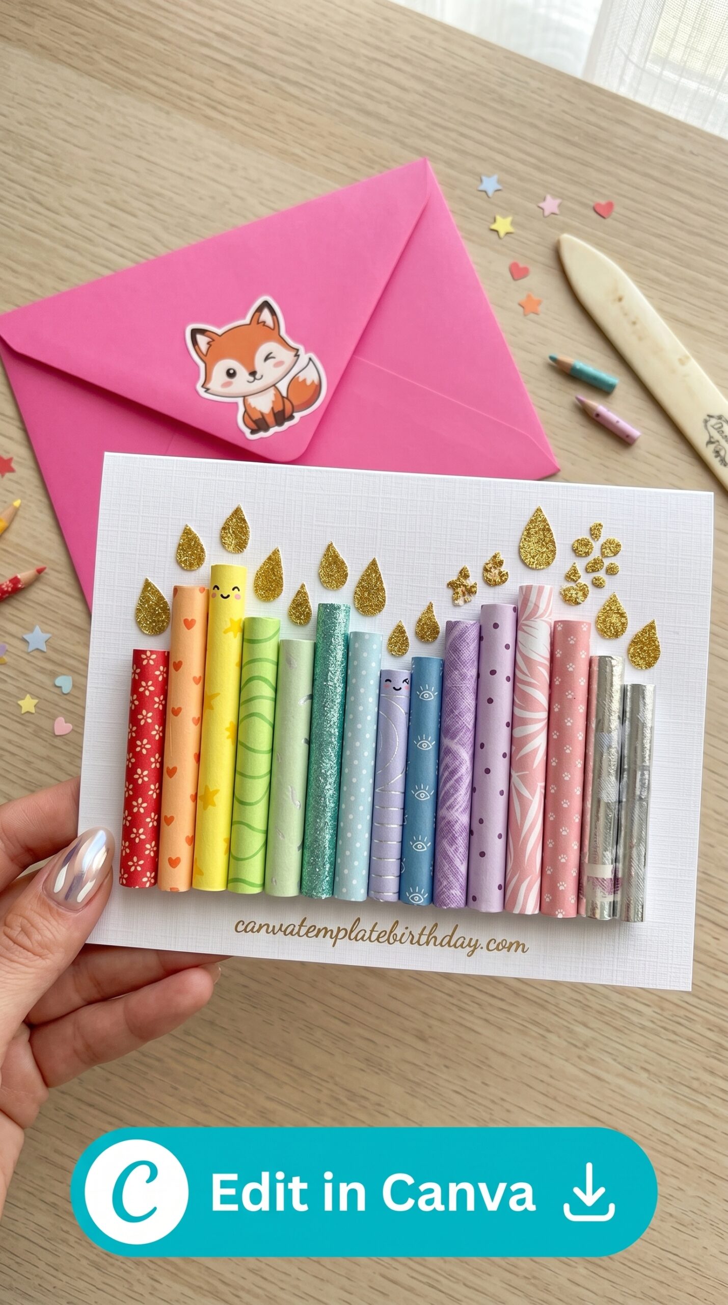 birthday card holder creative gift presentation ideas printable editable