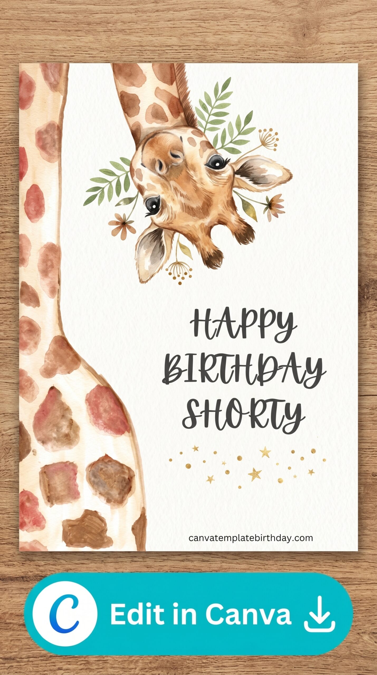 birthday card ideas for friends DIY handmade creative design printable editable