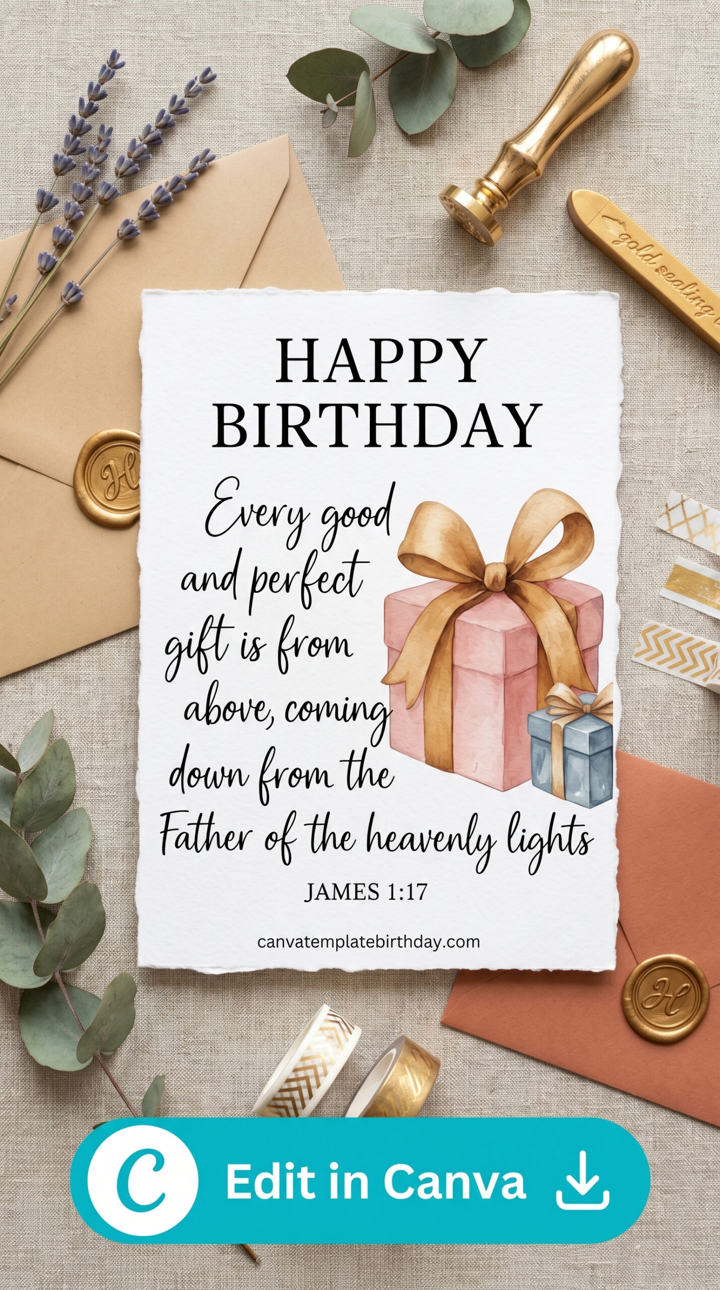 birthday card jesus see you soon heavenly lights message printable editable