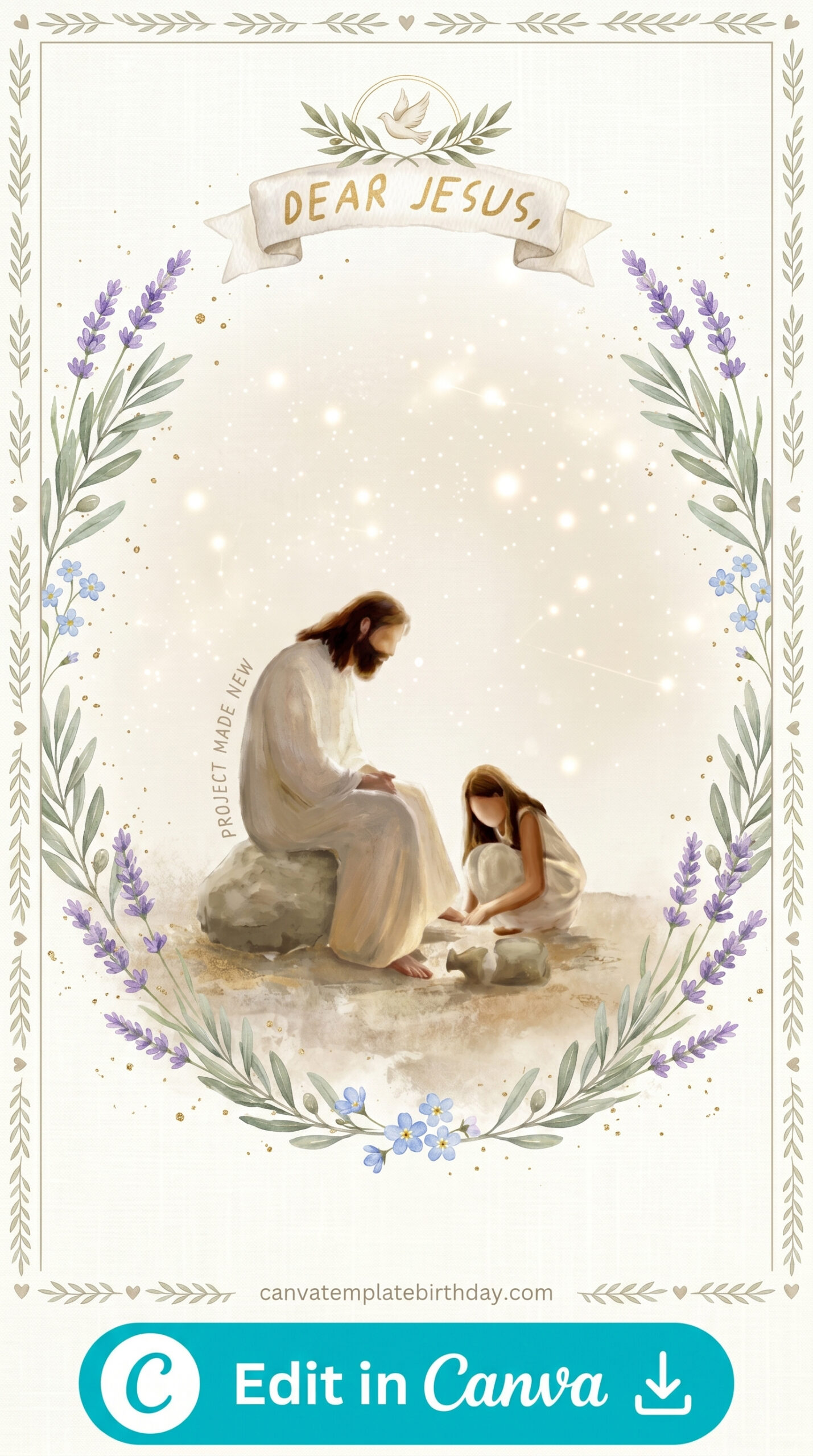 birthday card jesus see you soon heartfelt prayer appreciation printable editable