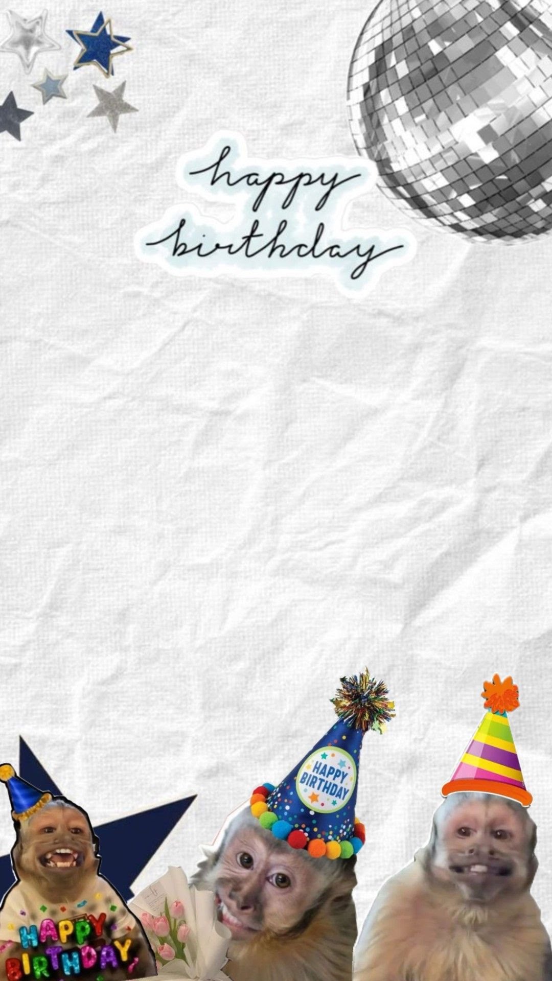 Birthday Invitation Background HD — Charming Party Canva Template