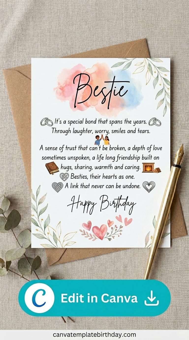 birthday invitation email to friends fun colorful design printable editable