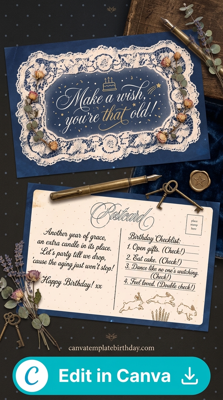 birthday invitation envelope fan inspired design printable editable