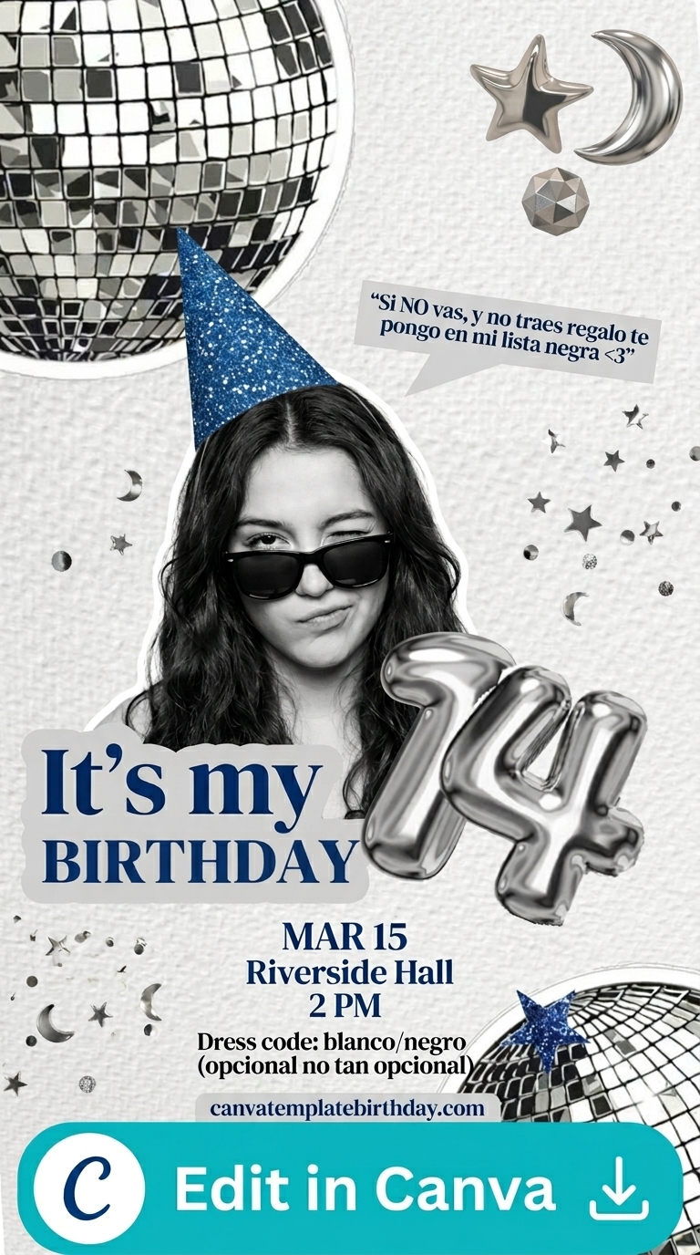 birthday invitation flyer stunning easy design template printable editable