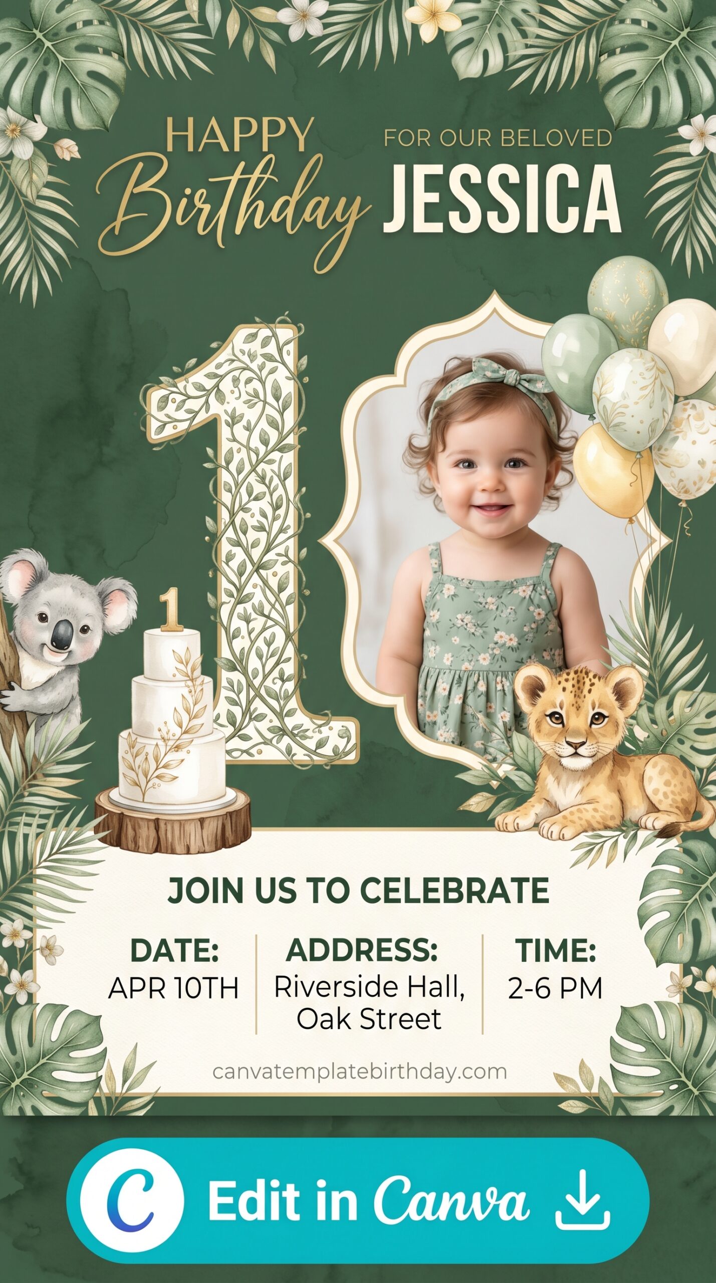 birthday invitation flyer creative design ideas festive printable editable