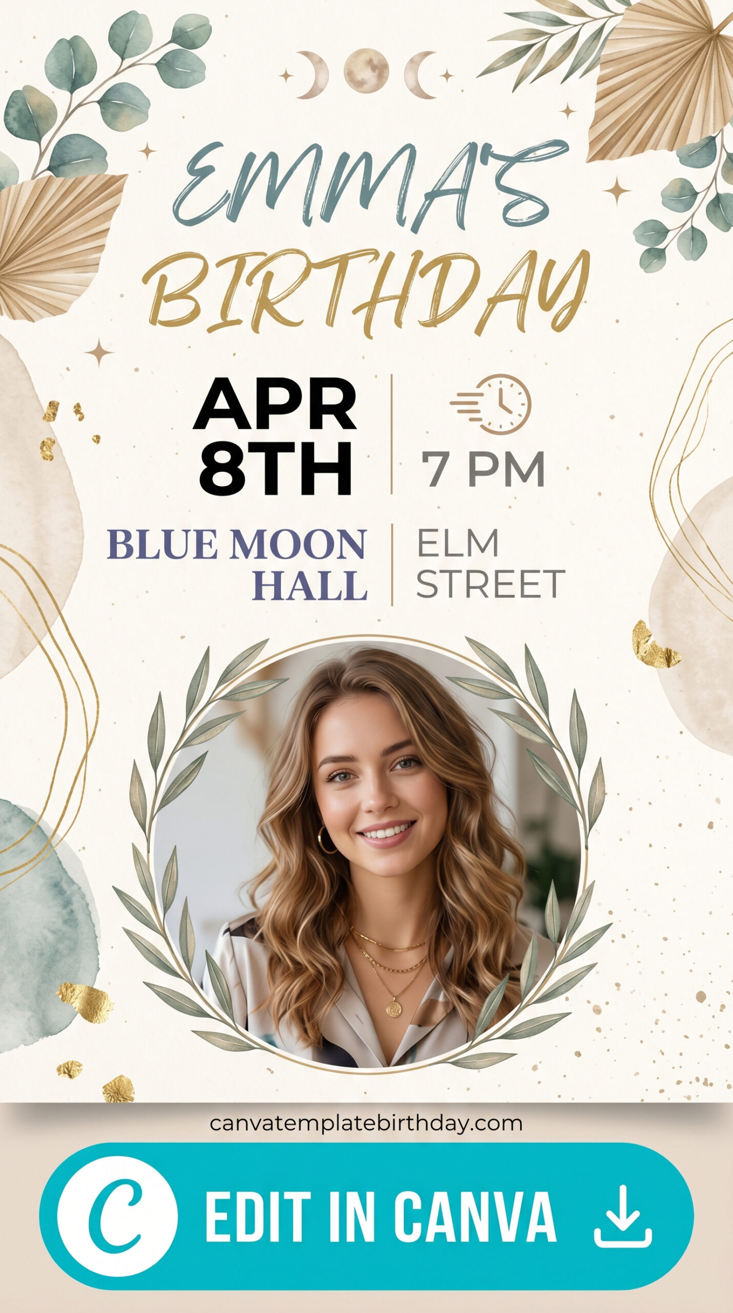 birthday invitation format creative easy ideas celebration printable editable