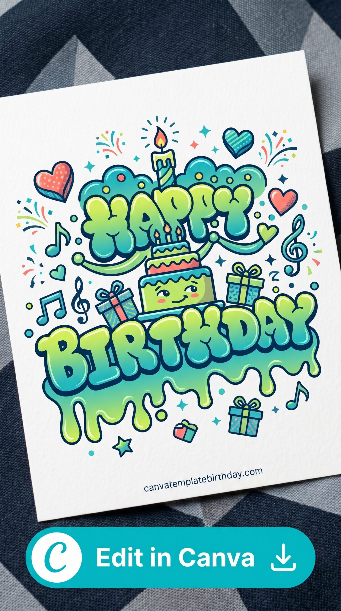 birthday letter design ideas special greeting canva template printable editable
