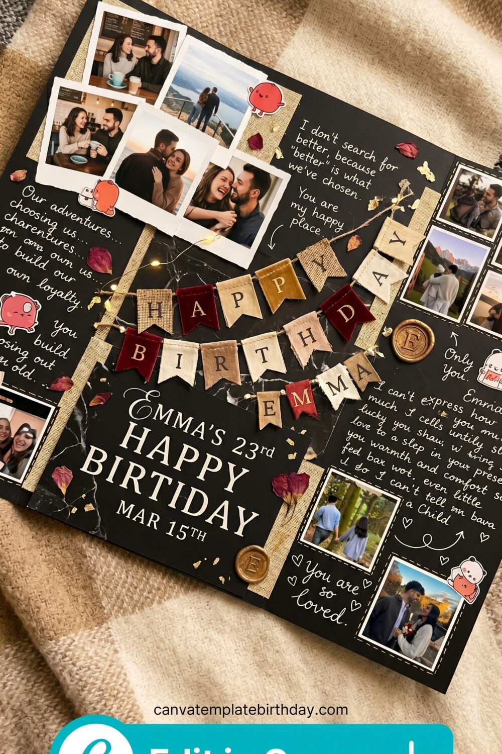 birthday letter design ideas creative birthday cards printable editable
