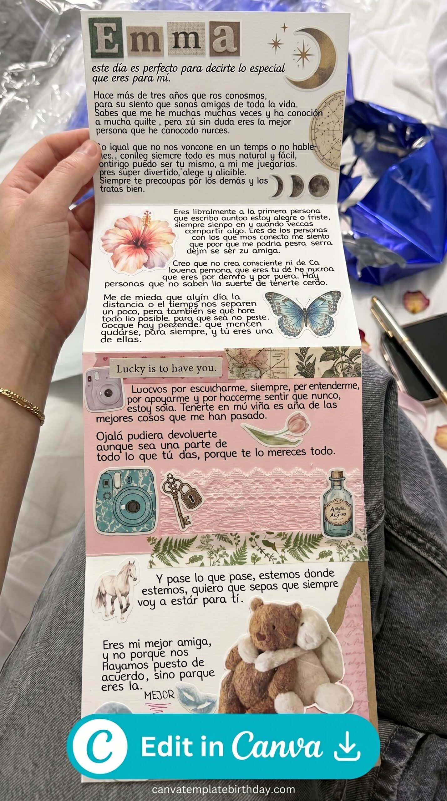 birthday letter to sister heartfelt messages templates printable editable