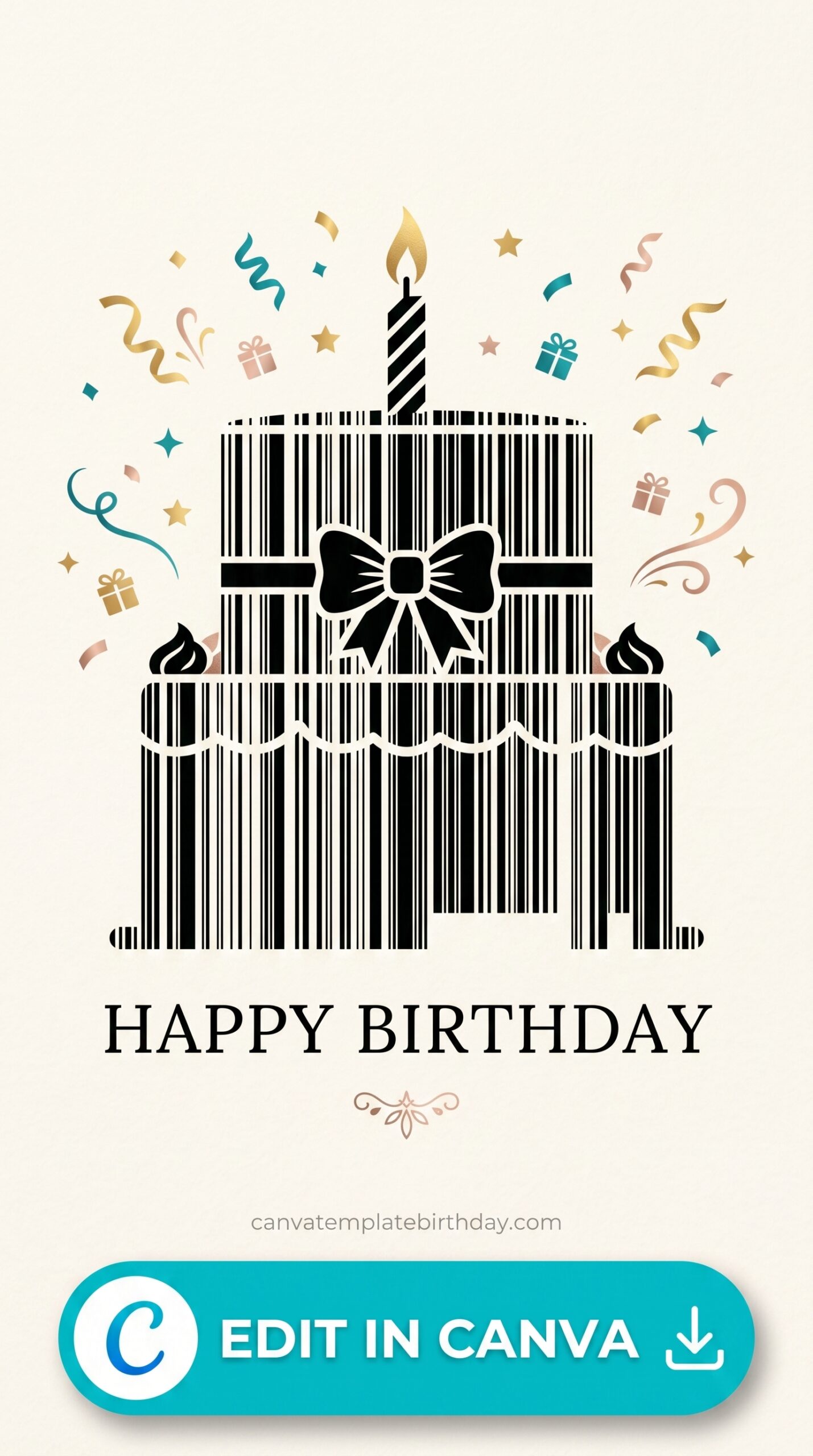 template birthday newspaper unique celebration personalized printable editable