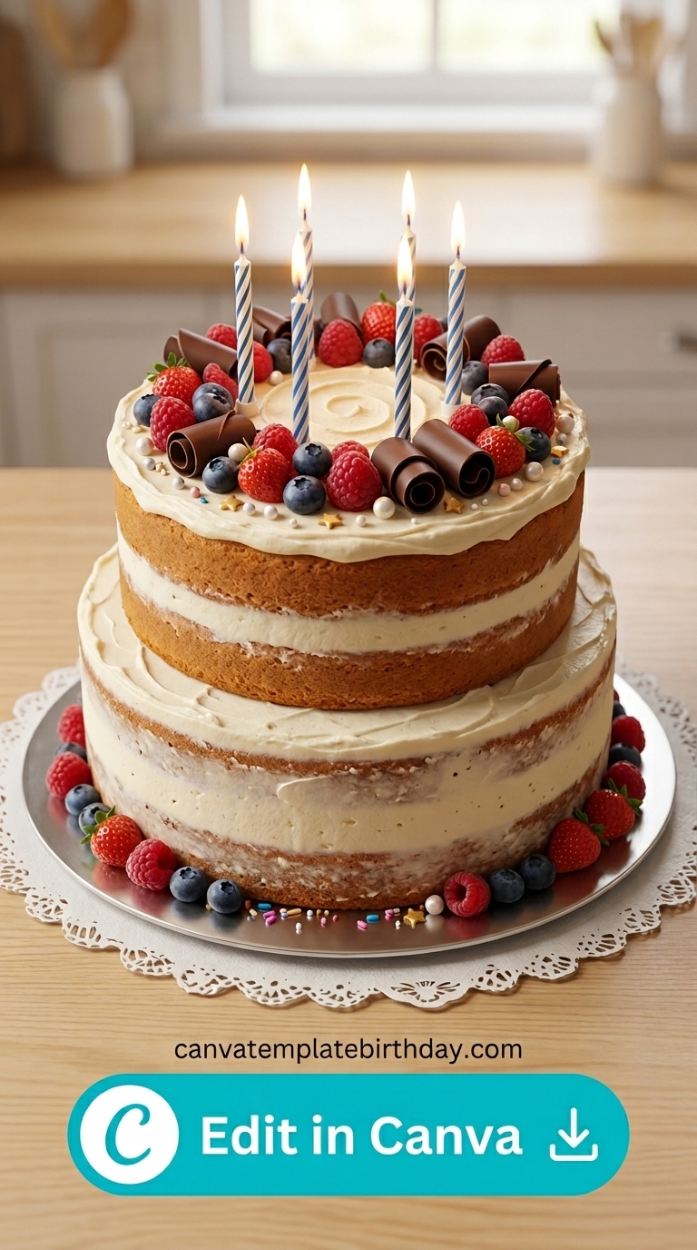Template of Birthday