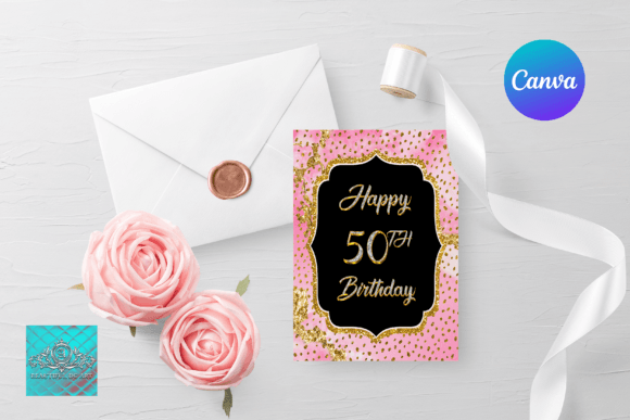 happy 50th birthday invitation