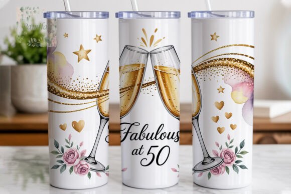 fabulous at 50 birthday 20oz tumbler