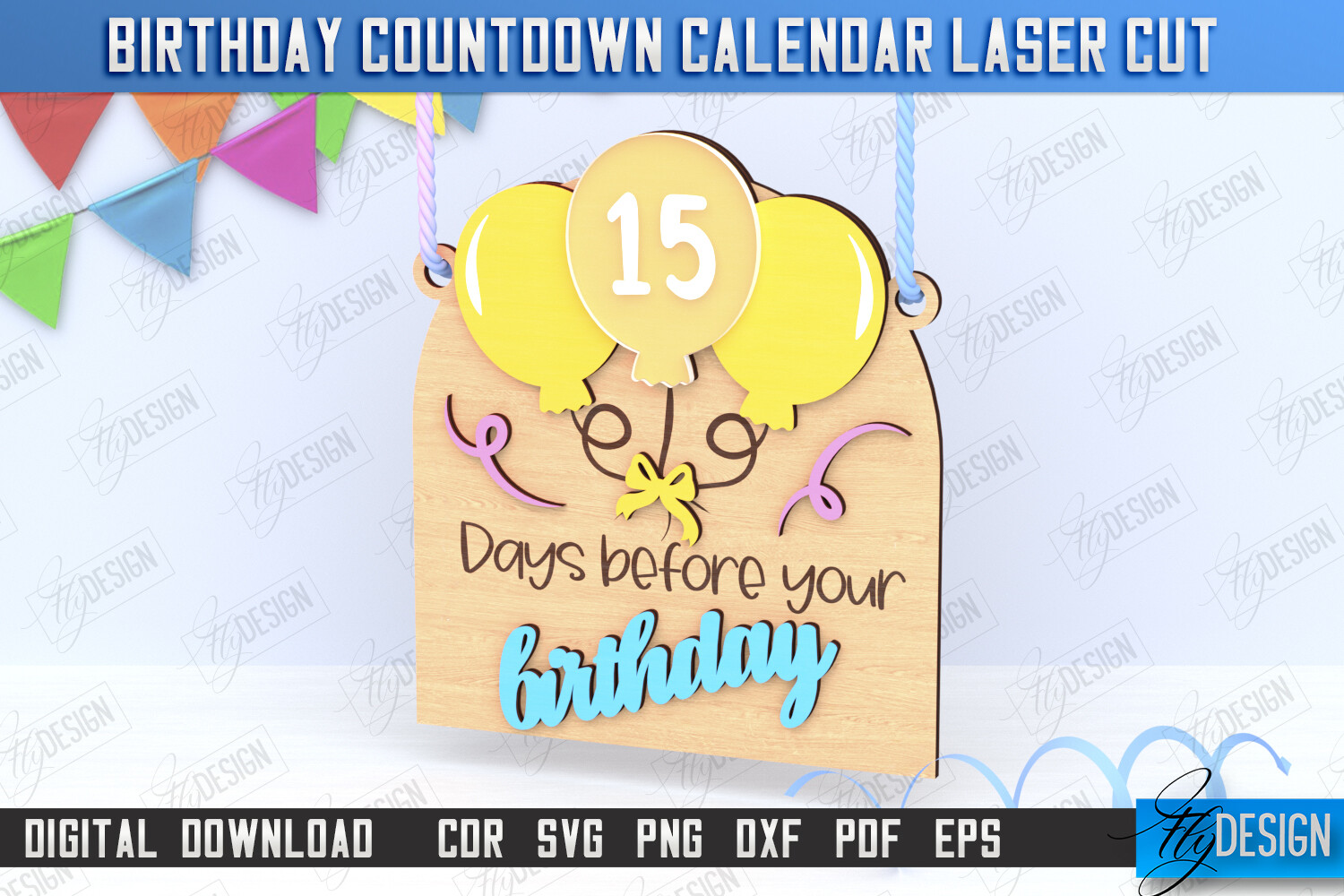 laser cut birthday calendar svg birthday countdown calendars laser cut printable editable 1
