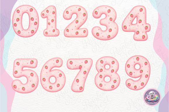 birthday decoration ideas girl baby kawaii cute animals pink berry printable editable