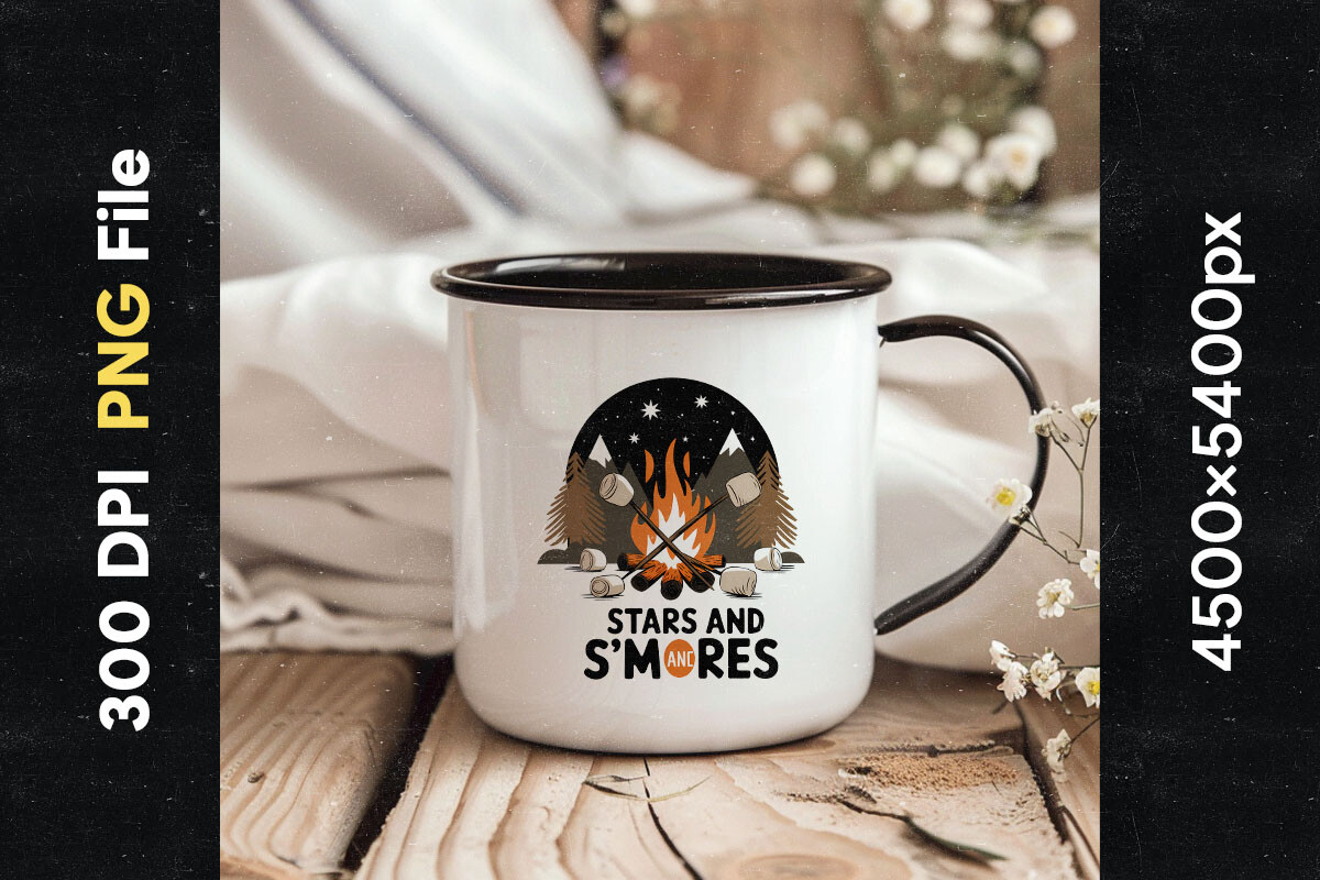 outdoor night birthday campfire smores party printable editable