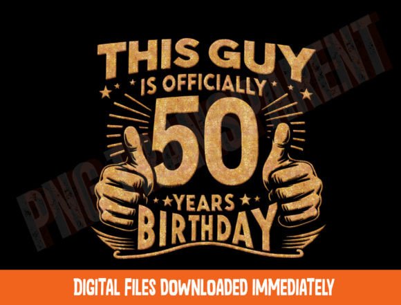 50th birthday ideas design 1 printable editable
