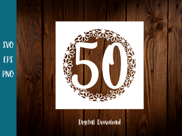 50th birthday ideas design 8 printable editable