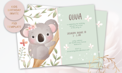 birthday invitation card for kids birthday invitation card for kids design 1 printable editable