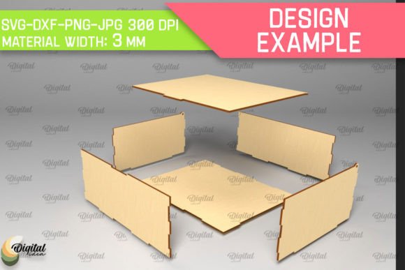Birthday Laser Cut Boxes design 8 birthday printable