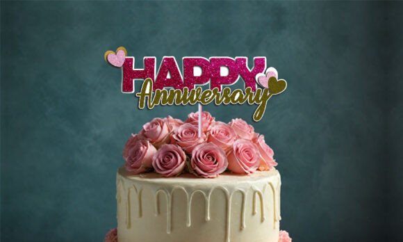 Cake Topper design 10 birthday printable