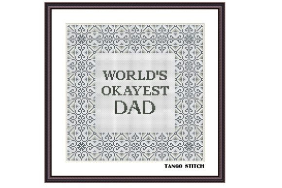 funny birthday card for dad funny okayest dad typography printable editable