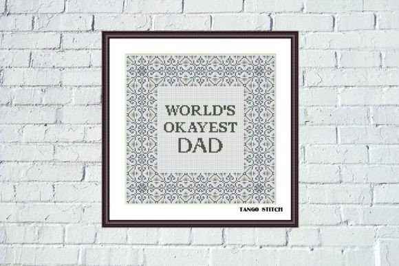 funny birthday card for dad funny okayest dad typography printable editable