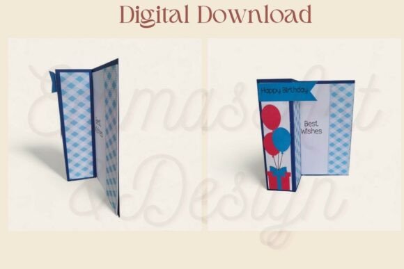 Pop Up Card Birthday design 18 birthday printable