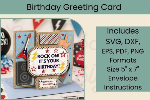 Pop Up Card Birthday design 9 birthday printable