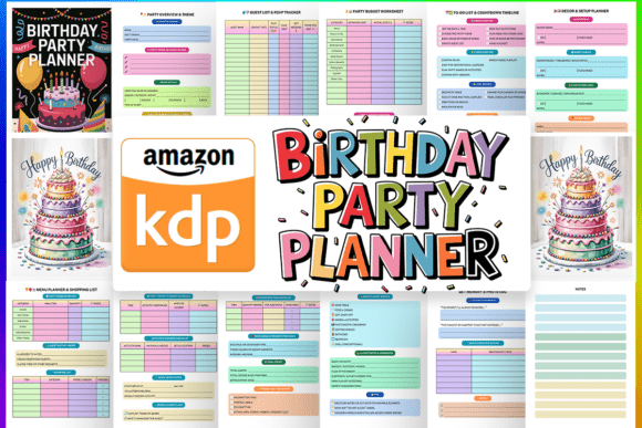 birthday party planner 🎉 kdp interiors alt birthday photoshoot printable editable