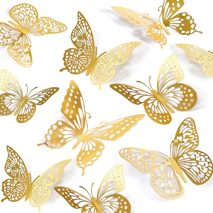 3D Butterfly Wall Decor