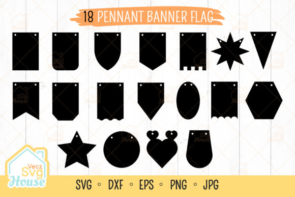birthday decoration ideas at home pennant banner flag patry svg printable editable