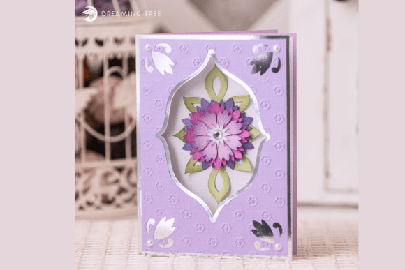 birthday invitation for 13 year old girl lavender fantasy flower card svg printable editable