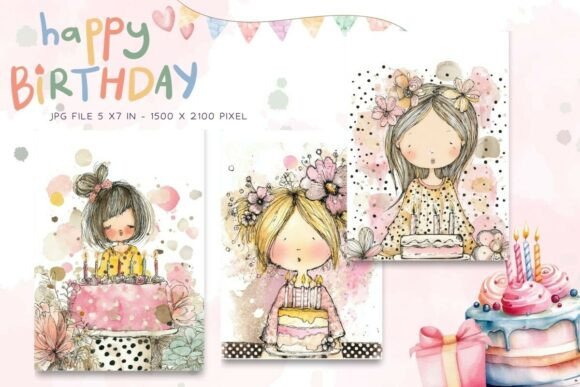 birthday invitation for 13 year old girl floral postcard printable editable