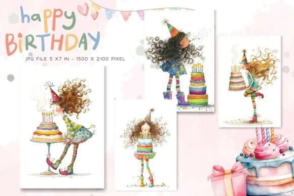 birthday invitation for 13 year old girl floral postcard printable editable
