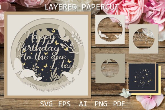 to the one i love happy birthday svg black dark aesthetic birthday printable editable