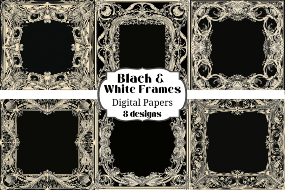 black birthday background design printable editable 14