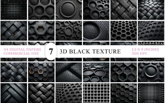 black birthday background design printable editable 21