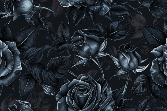 black birthday background design printable editable 34