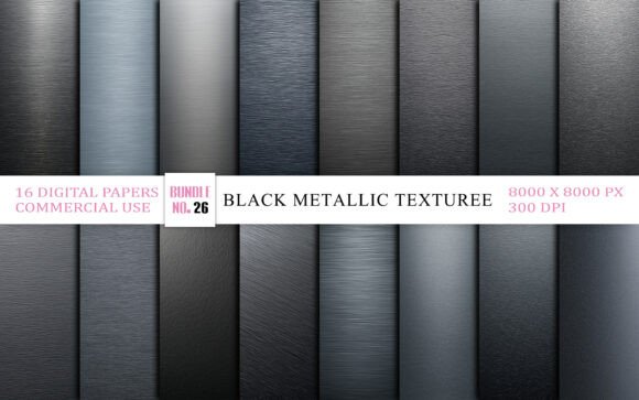 black birthday background design printable editable 35