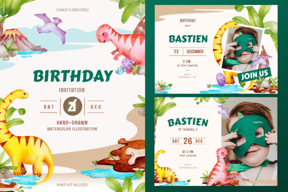 boy birthday invitation printable editable 2
