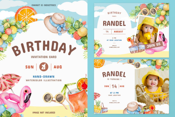boy birthday invitation printable editable 5
