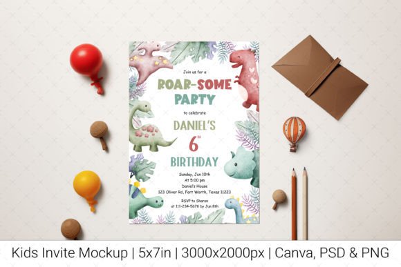 boy birthday invitation printable editable 15