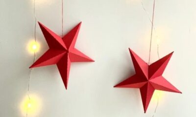 budget friendly birthday decoration ideas five-pointed stars set printable editable