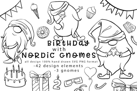 happy birthday template black and white printable editable